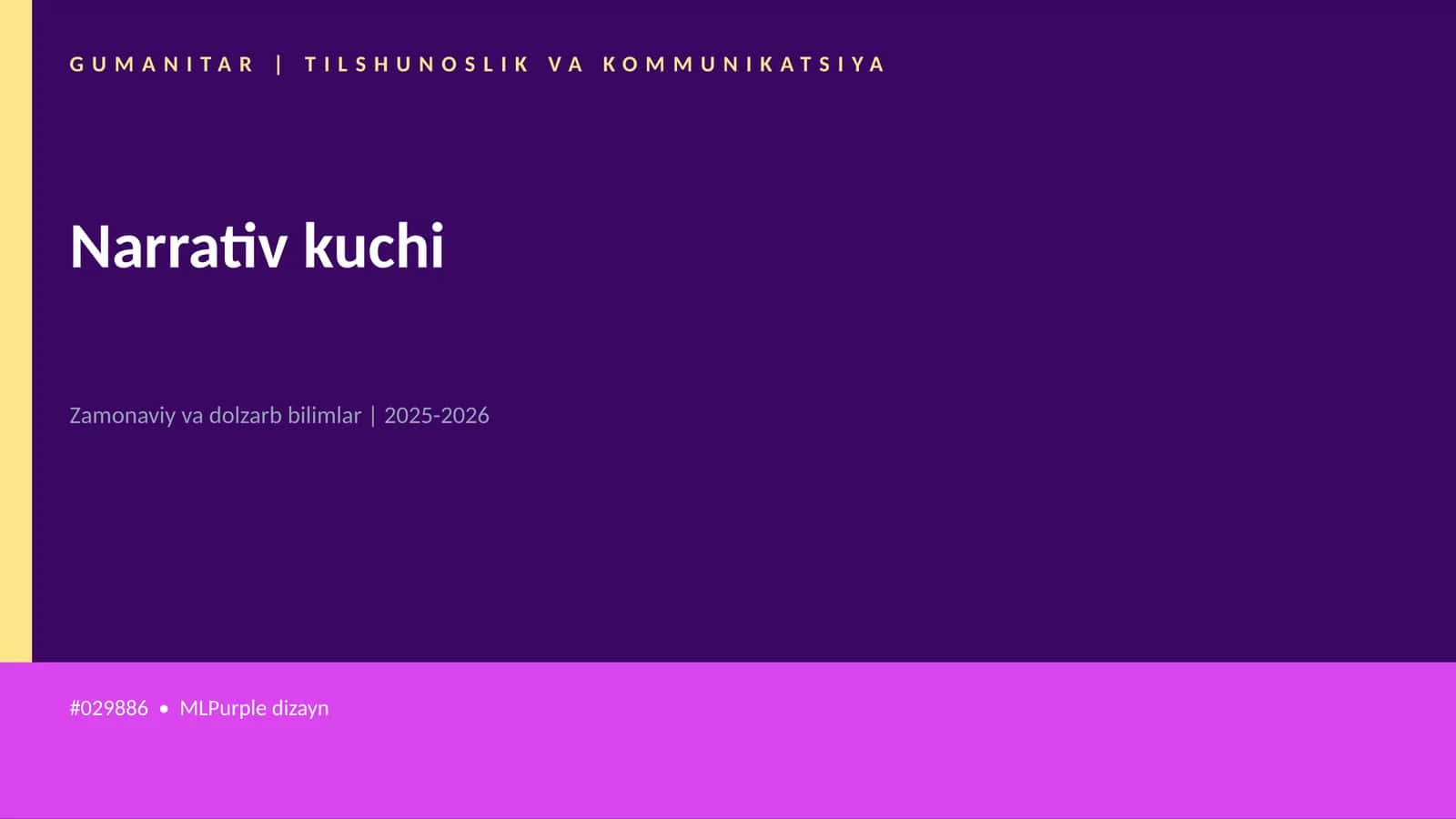 Narrativ kuchi 1