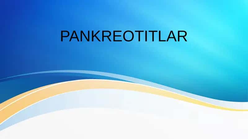 Pankreatitlar 1