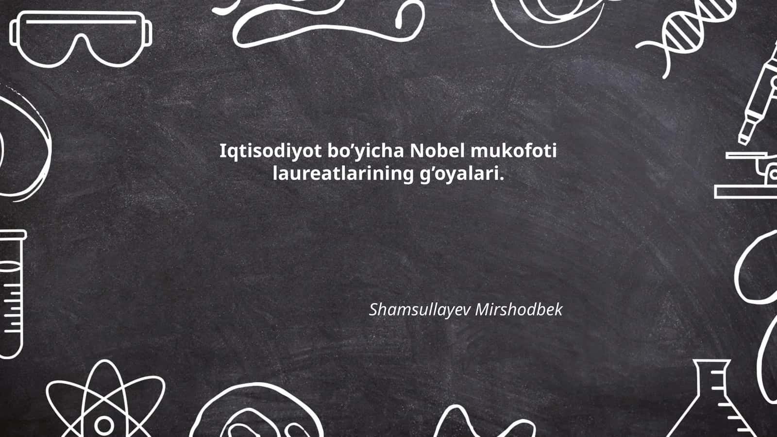 Asimmetrik axborot nazariyasi 1