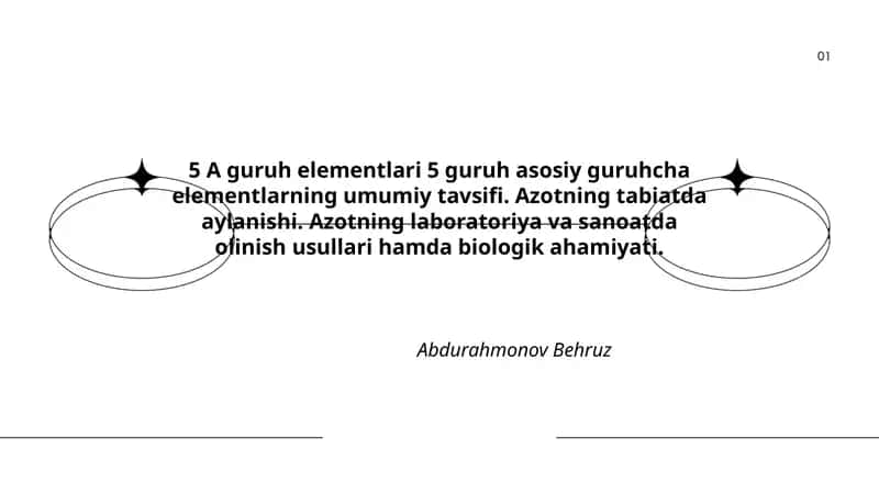 5 A guruh elementlari 1