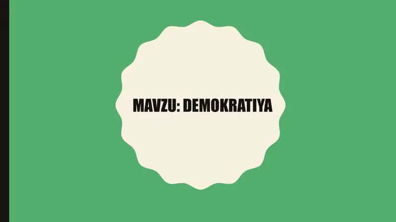 DEMOKRATIYA 1