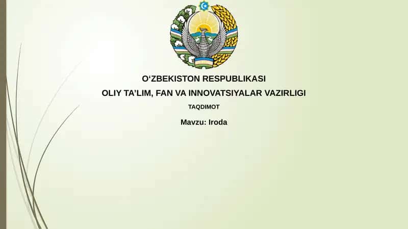 Ofis boshqarish kursi 1