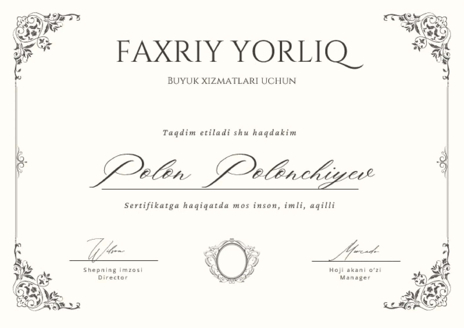 FAXRIY YORLIQ 1