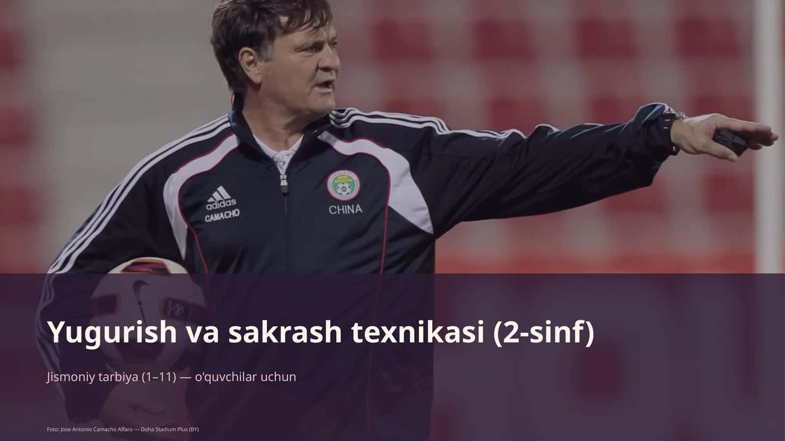 Yugurish va sakrash texnikasi (2-sinf) 1