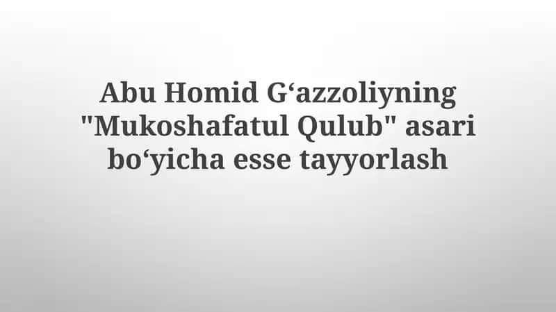 Mukoshafatul Qulub 1