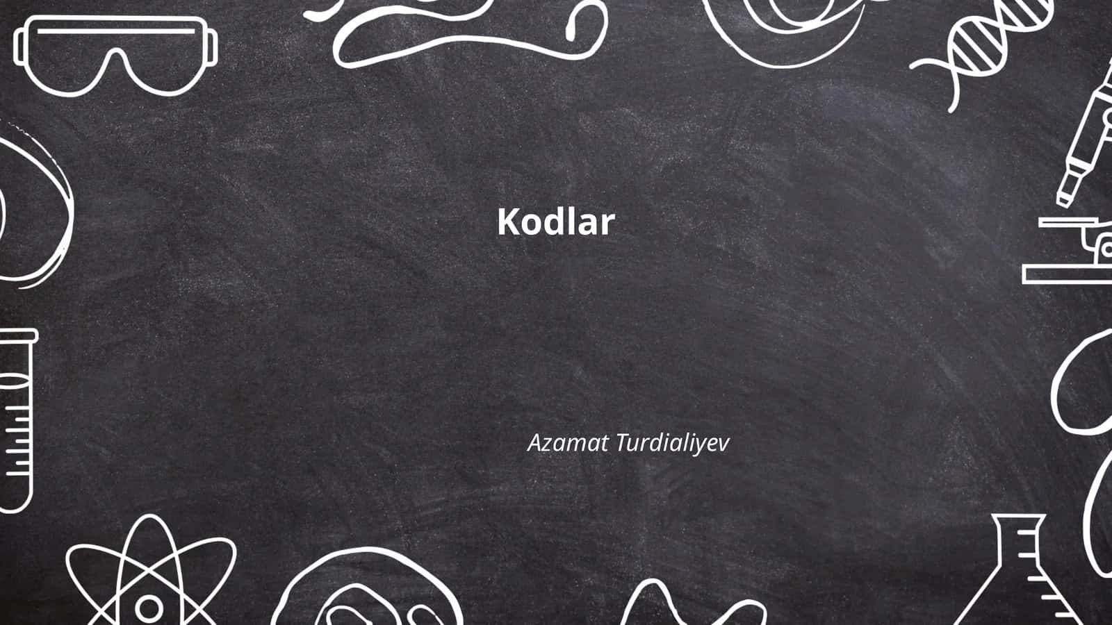 Kodlar 1