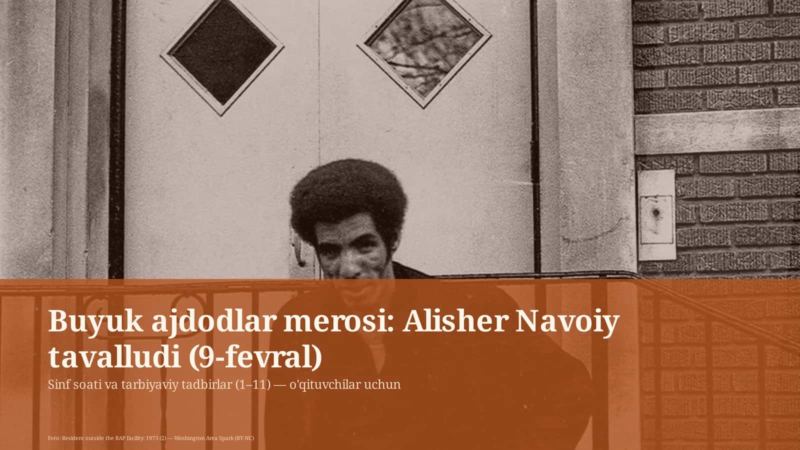 Sinf soati va tarbiyaviy tadbirlar (1–11) — o'qituvchilar uchun 1
