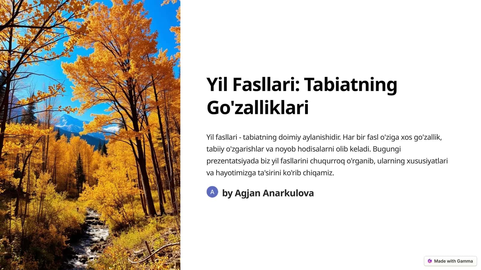 Qish Fasli: Sovuq va Tinchlik 1