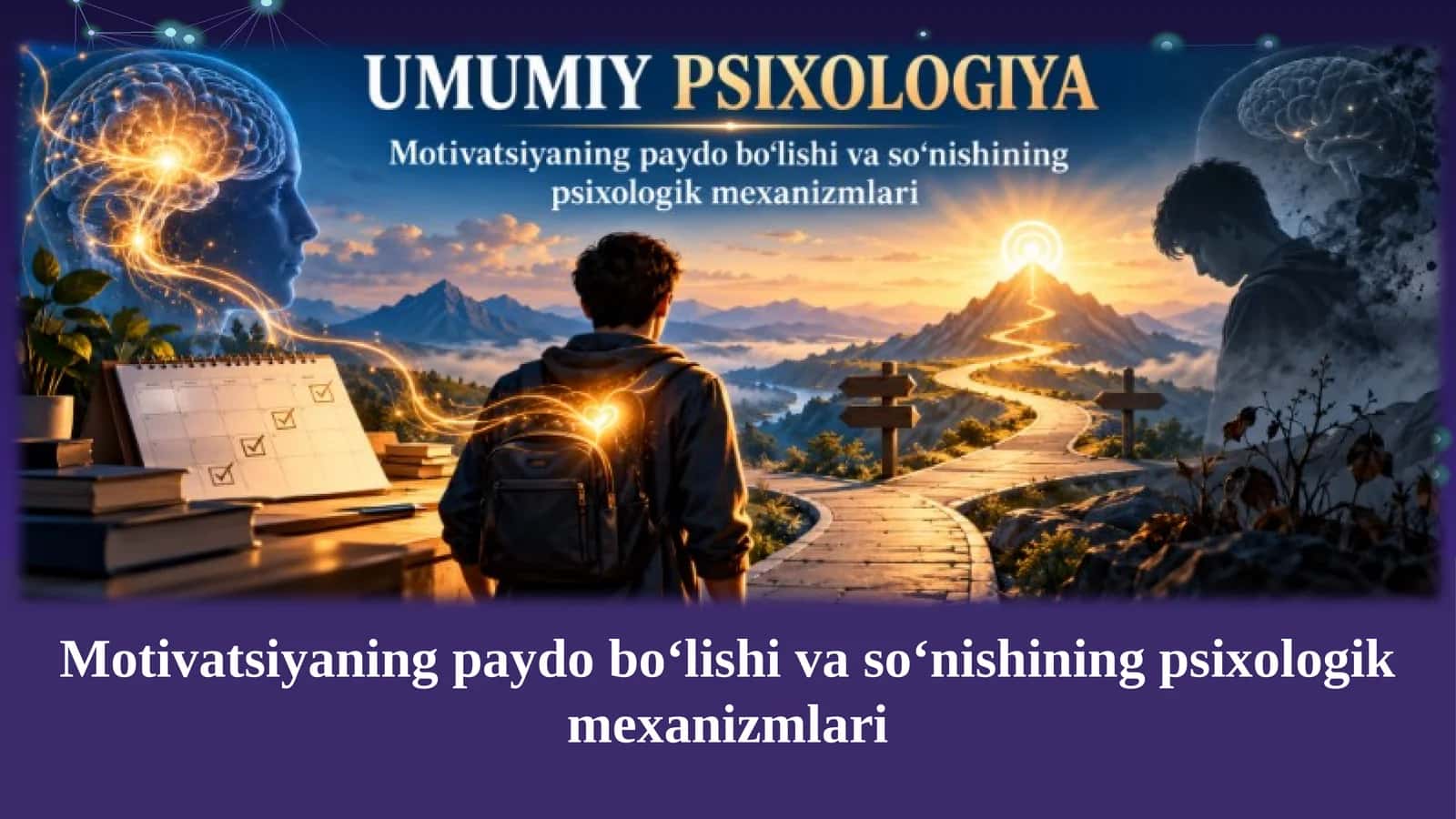 Motivatsiyaning paydo bo‘lishi va so‘nishining psixologik mexanizmlari 1