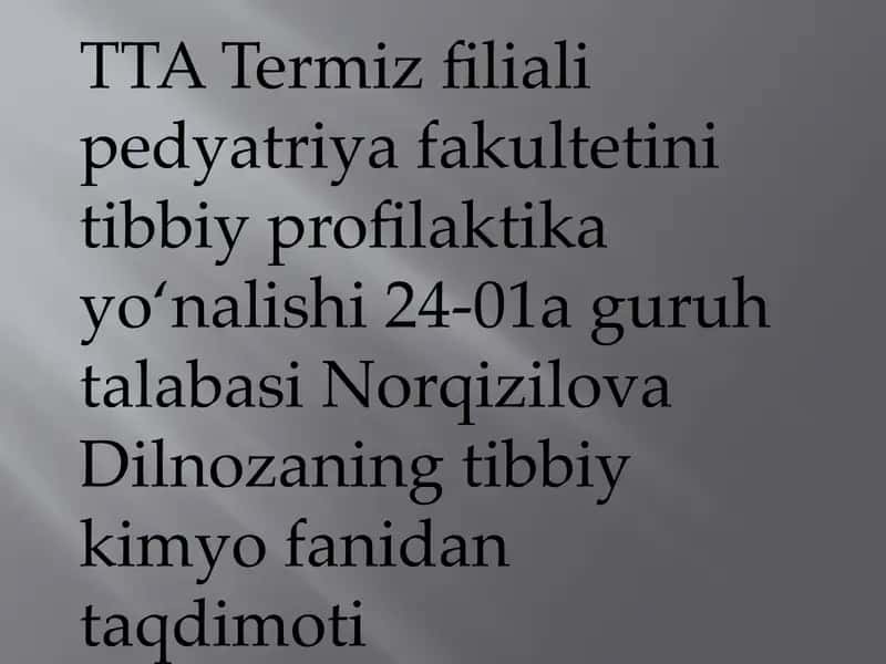 Kolloid sistemalar va dializyo‘li 1