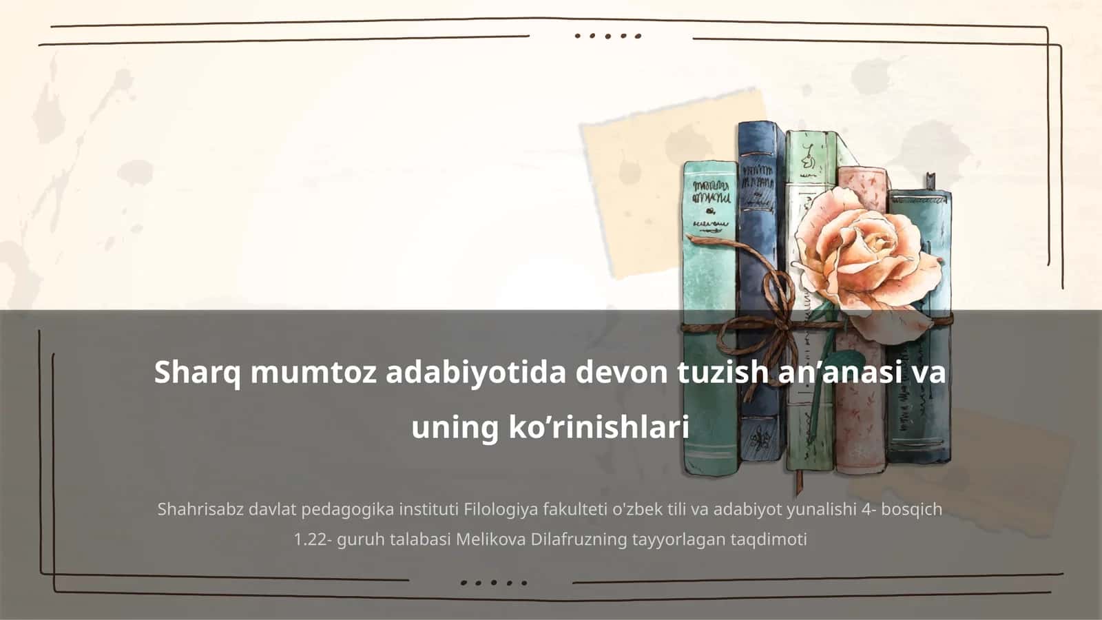 Devon tuzish an’anasi va uning ko’rinishlari 1