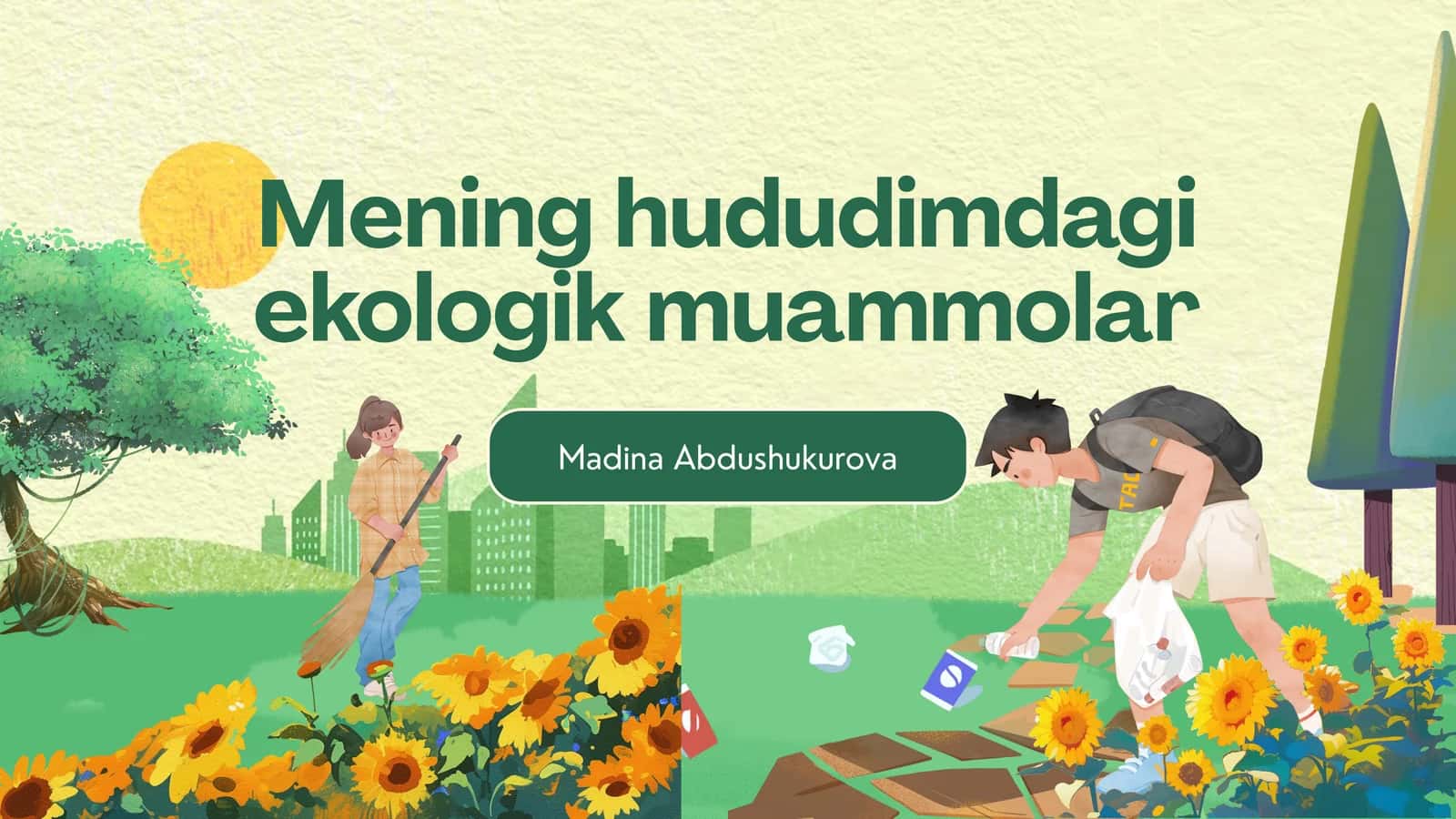 Mening hududimdagi ekologik muammolar 1