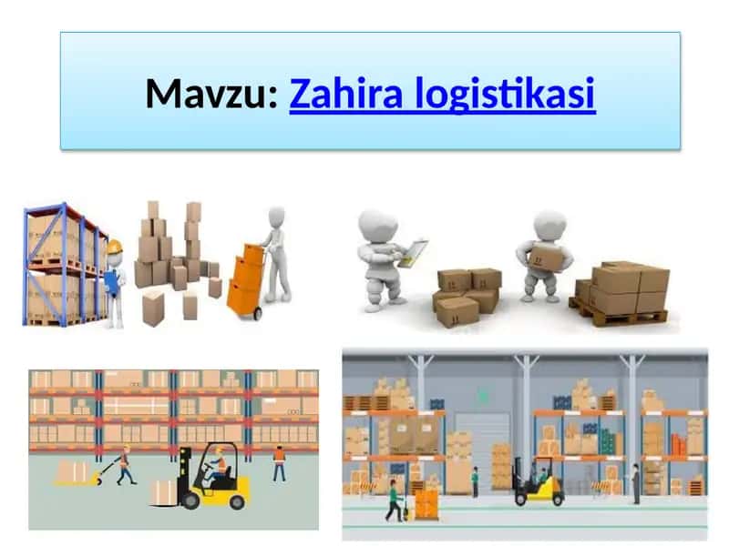 Zahira logistikasi 1