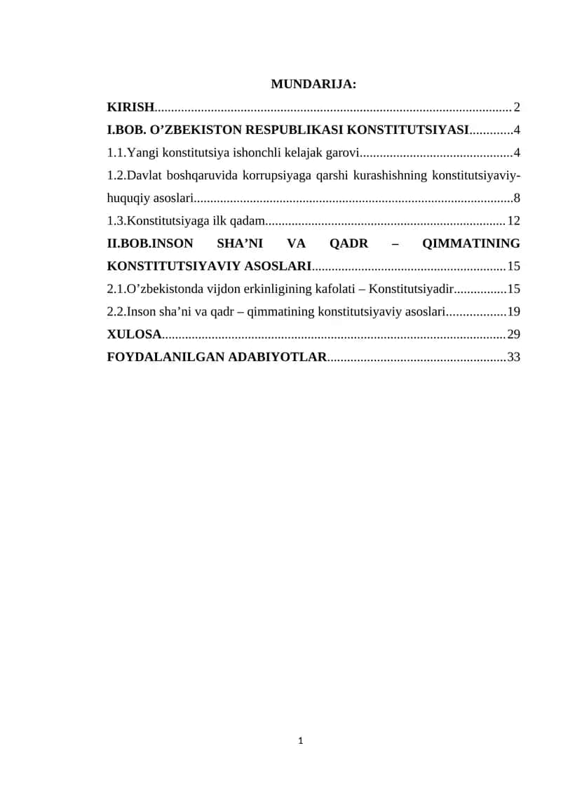 Korrupsiyaga qarshi kurashishning konstitutsiyaviy-huquqiy asoslari 1