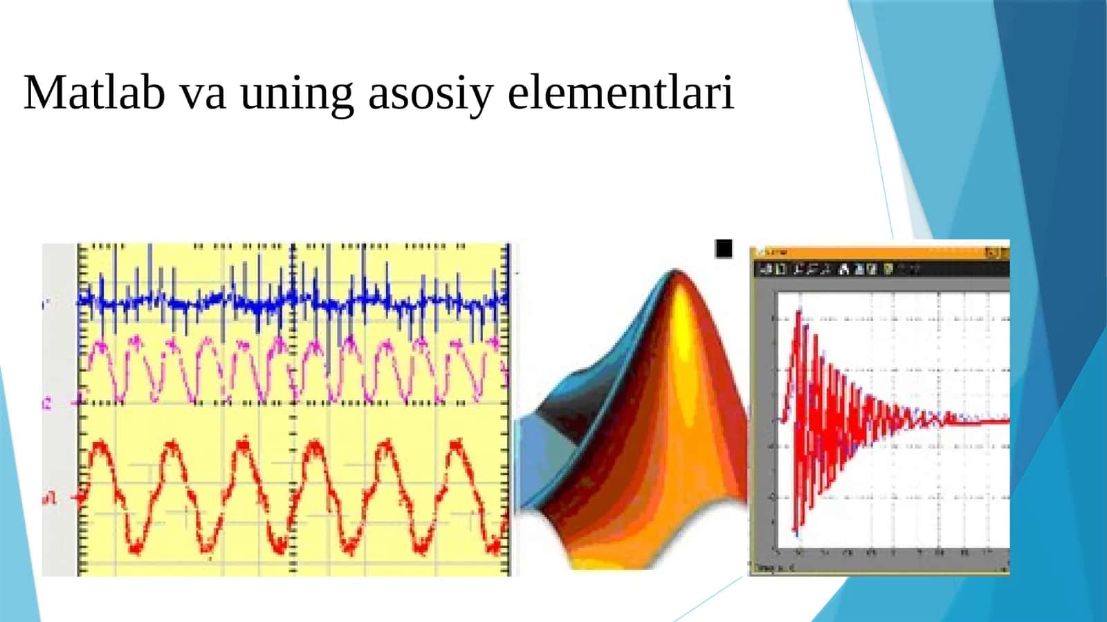 Matlab va uning asosiy elementlari 1