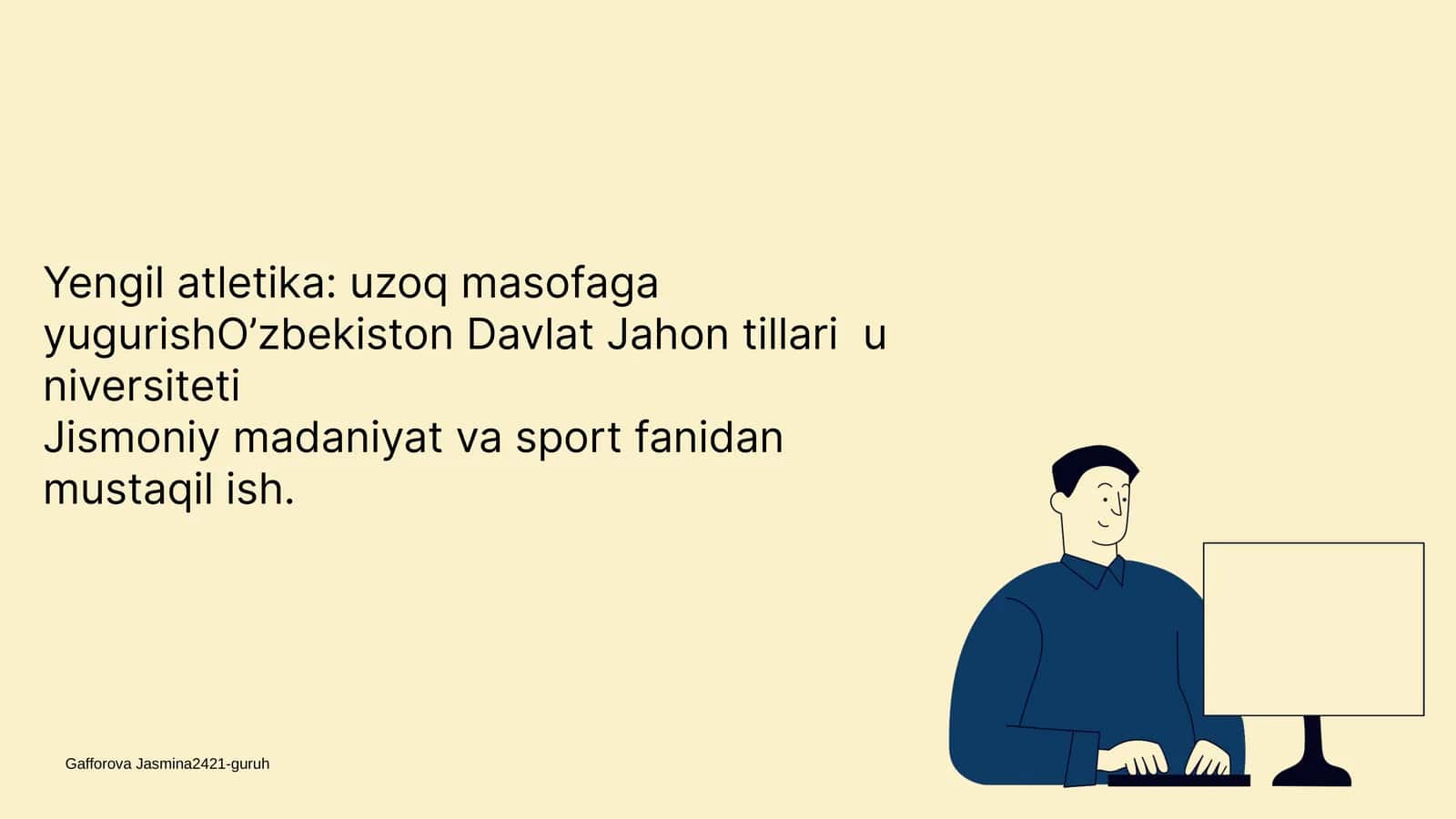 Uzoq masofaga yugurish 1