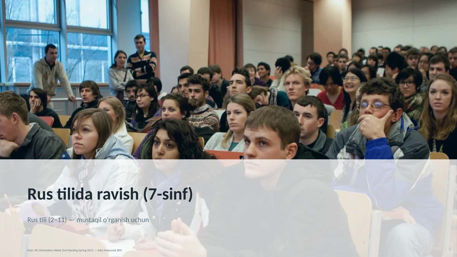 Rus tilida ravish (7-sinf) 1