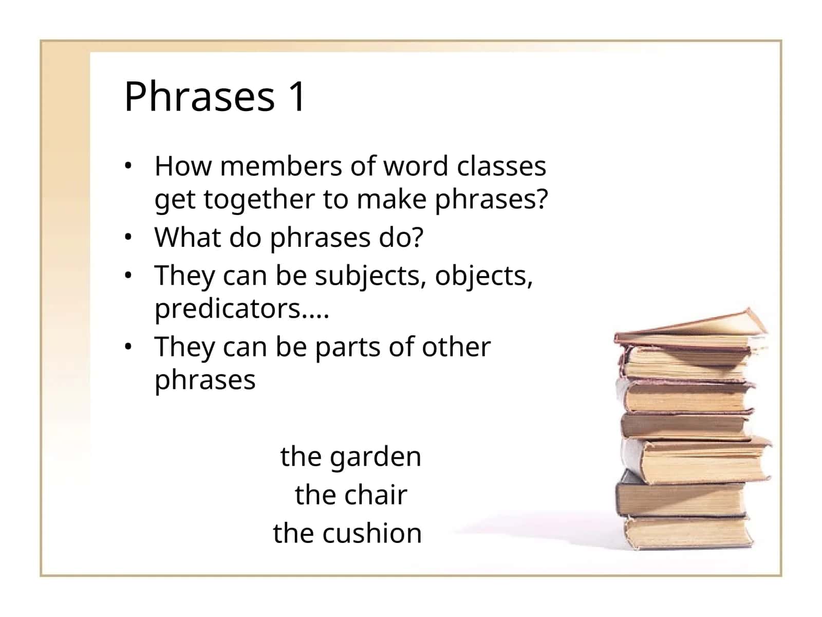 Phrases 1