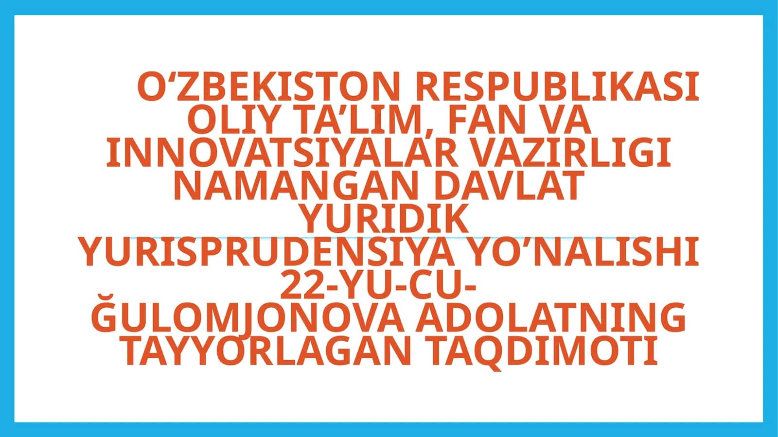 Taʼlim sohasida yuridik huquqning mohiyati 1