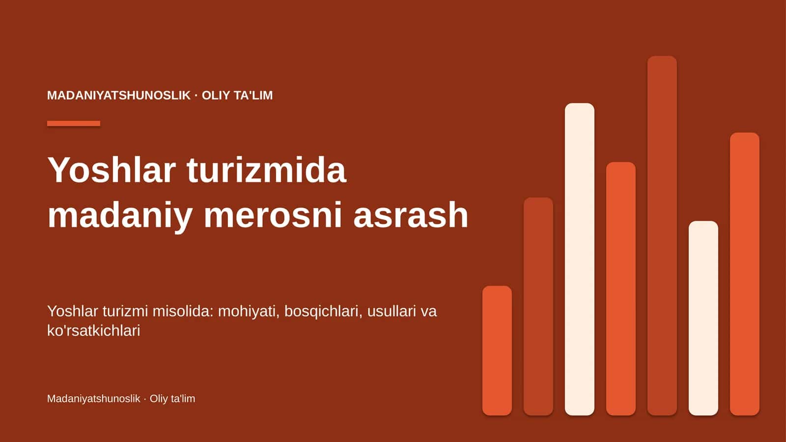 yoshlar turizmida madaniy merosni asrash 7872 1