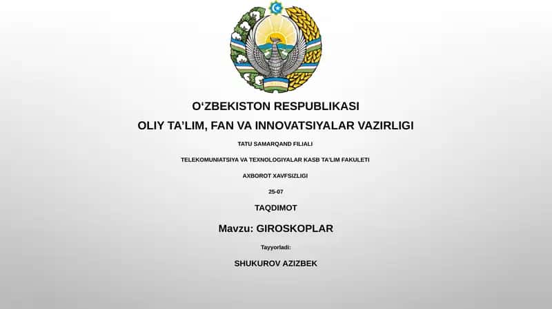 GIROSKOPLAR 1
