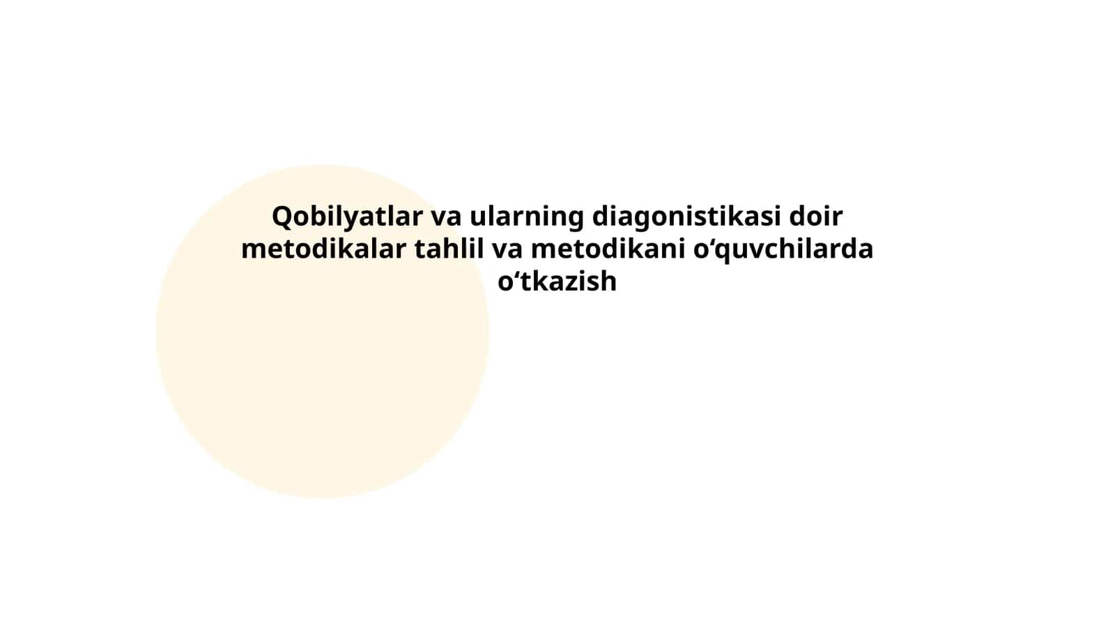 Qobiliyat tushunchasi va uning ta'rifi 1