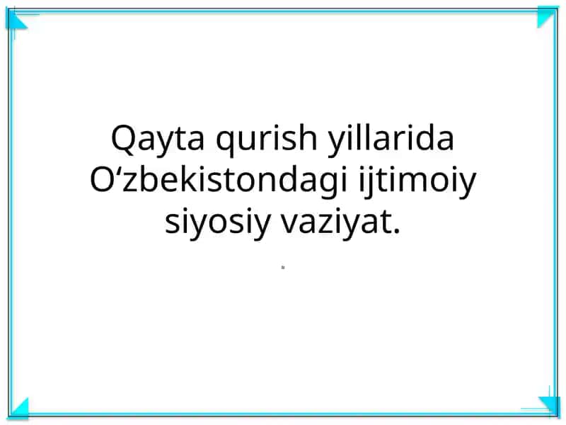 Kommunistik mafkura 1