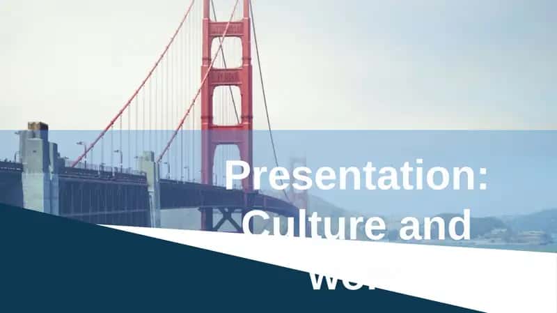 Culture and work 1