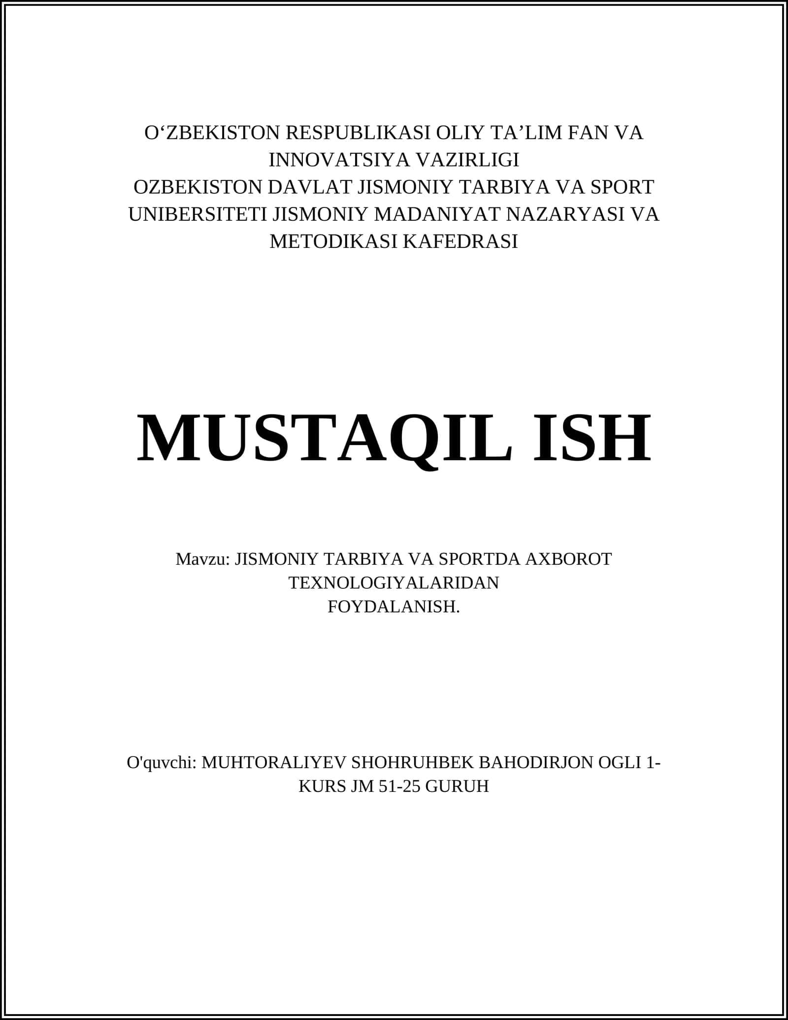 Jismoniy tarbiya darslarida interaktiv ta'lim platformalaridan foydalanish 1