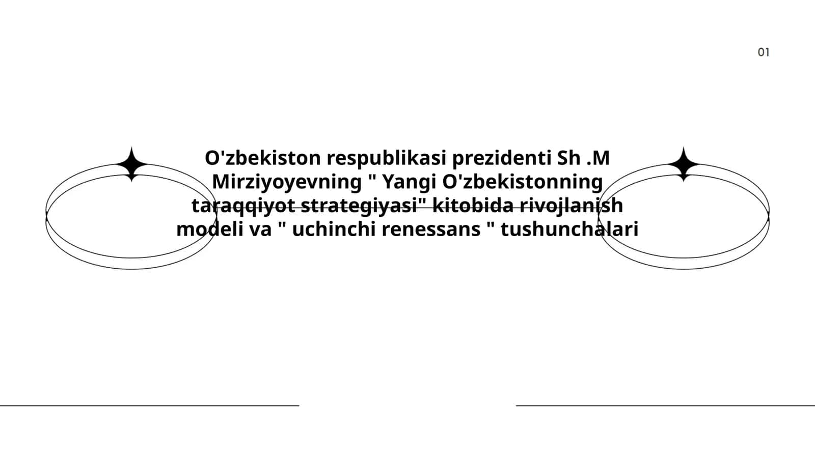 Yangi O'zbekistonning taraqqiyot strategiyasi 1