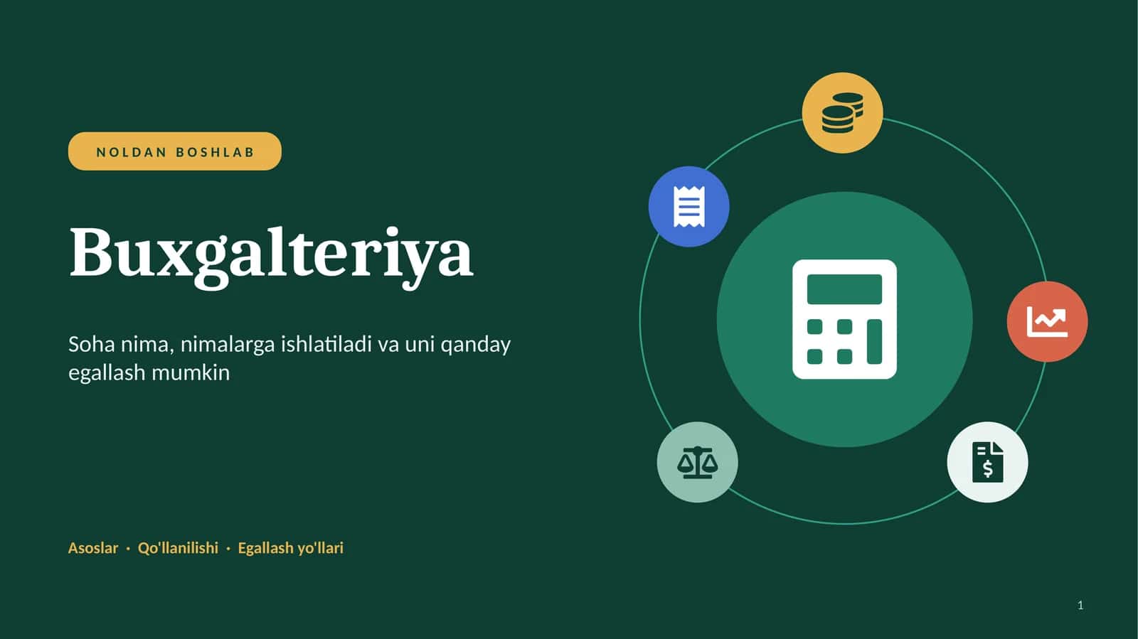 Buxgalteriya nima? 1