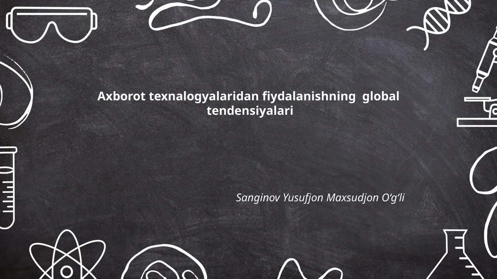 Bulutli hisoblash texnologiyalari 1
