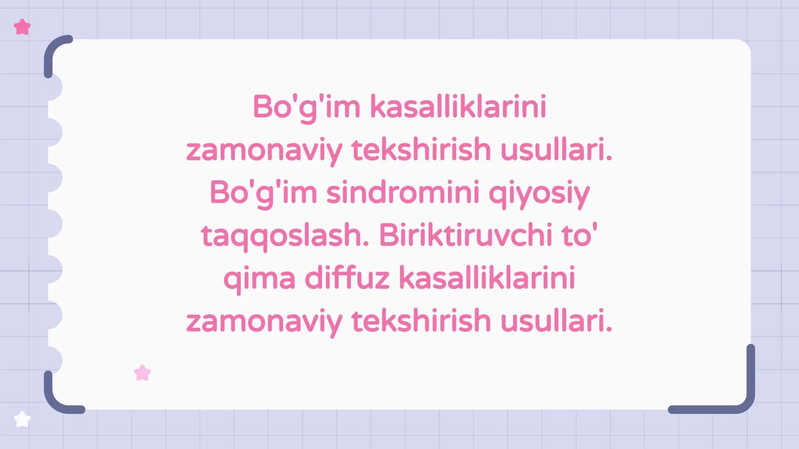 Bo'g'im kasalliklarini zamonaviy diagnostika usullari 1
