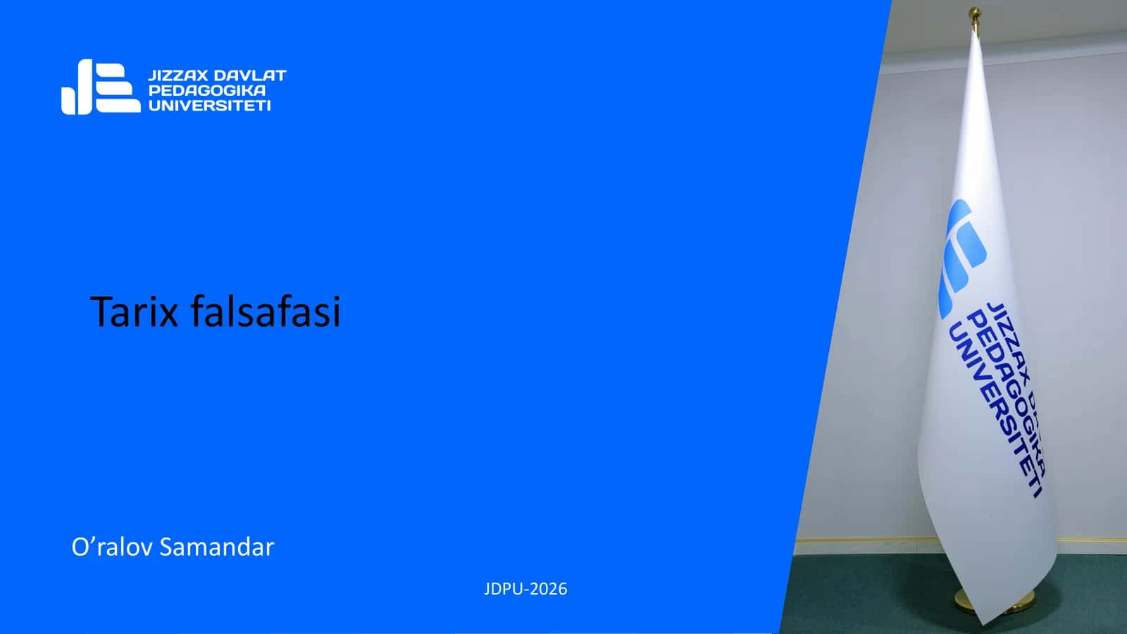 Tarix falsafasi 1