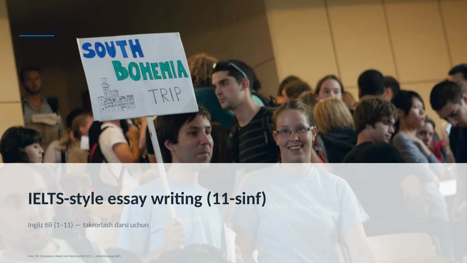 IELTS-style essay writing (11-sinf) 1