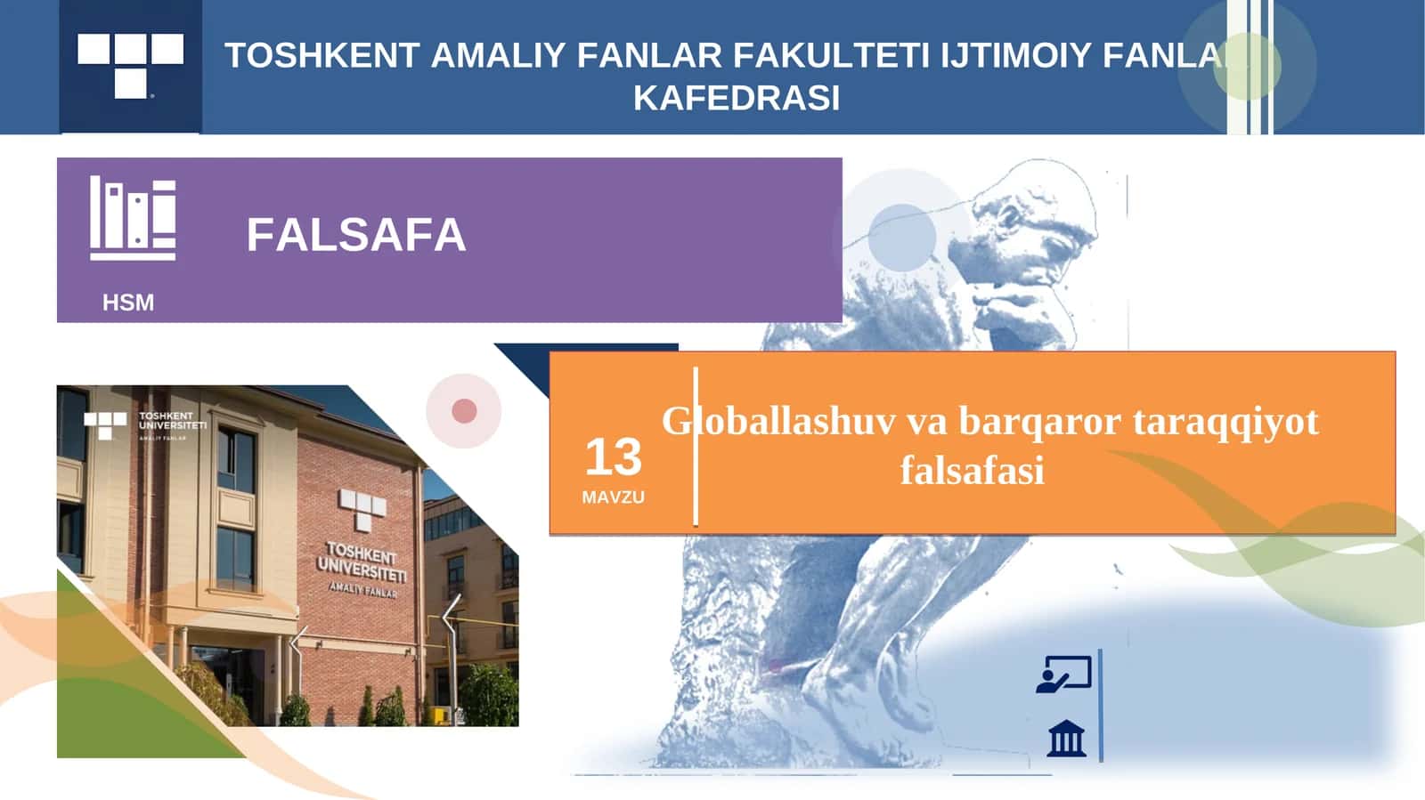 Globallashuv va barqaror taraqqiyot falsafasi 1