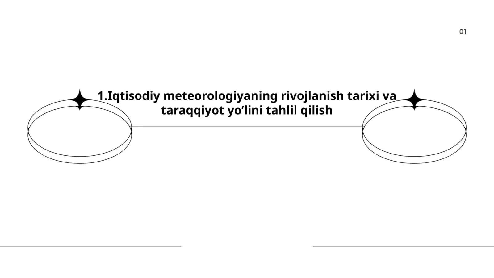 Iqtisodiy meteorologiyaning rivojlanish tarixi va taraqqiyot yo’lini tahlil qilish 1