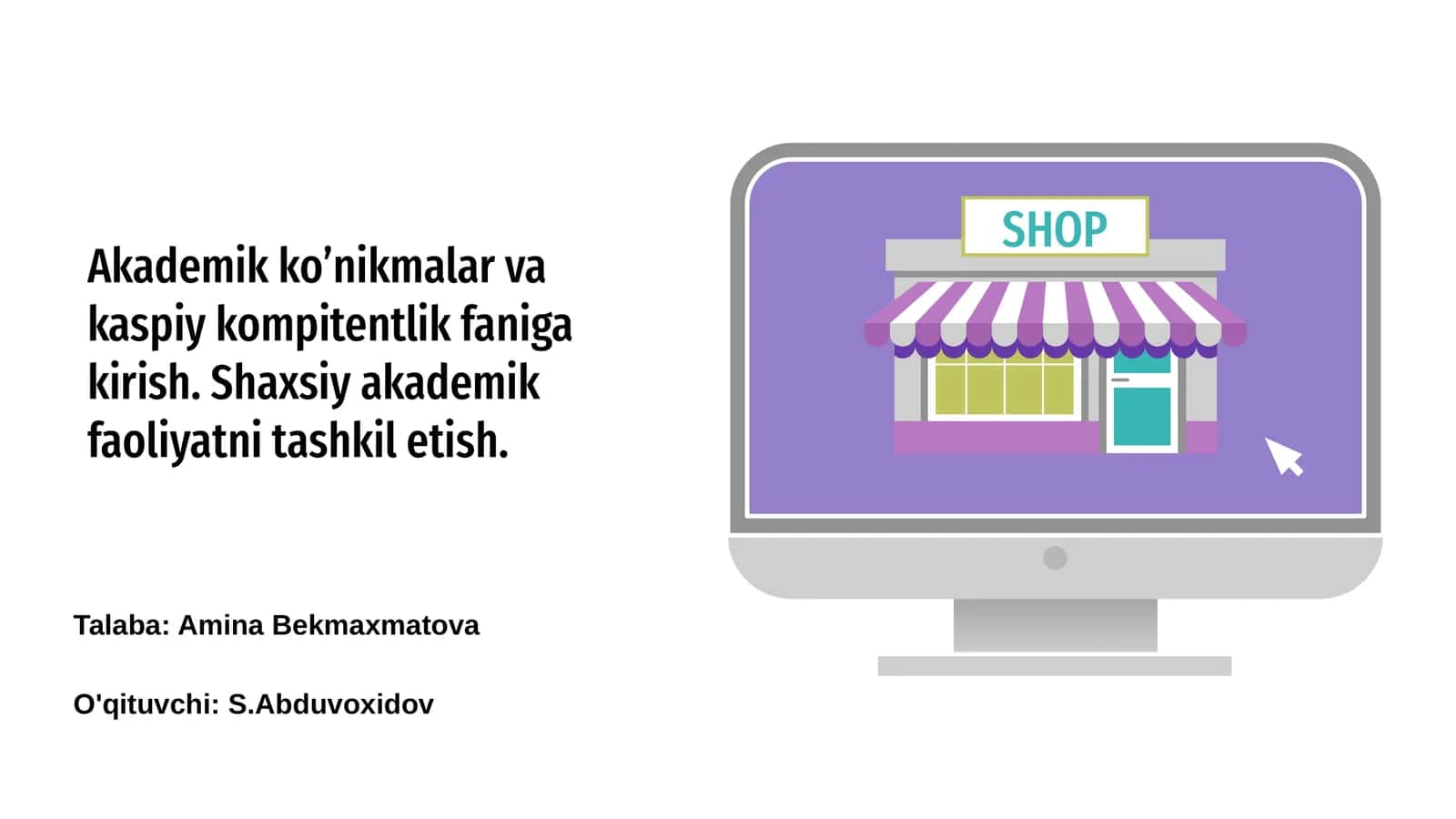 Akademik ko’nikmalar va kaspiy kompitentlik faniga kirish 1