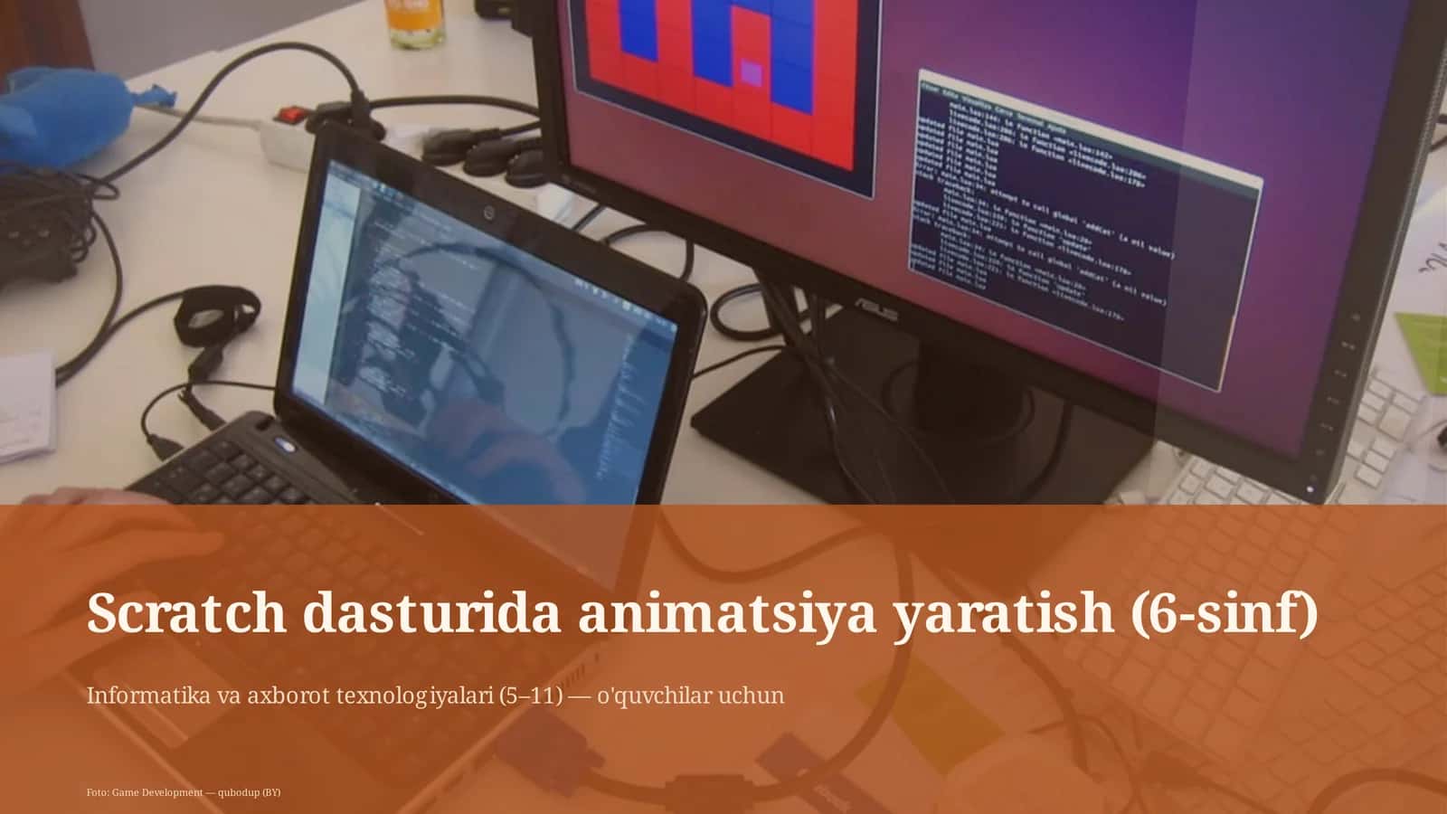 Scratch dasturida animatsiya yaratish (6-sinf) 1