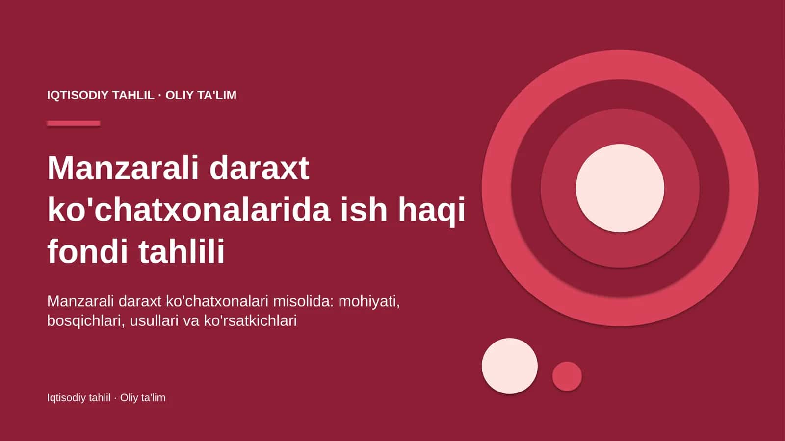 manzarali daraxt ko'chatxonalarida ish haqi fondi tahlili 9200 1