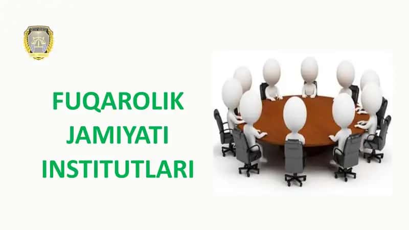 Fuqarolik jamiyati institutlari 1