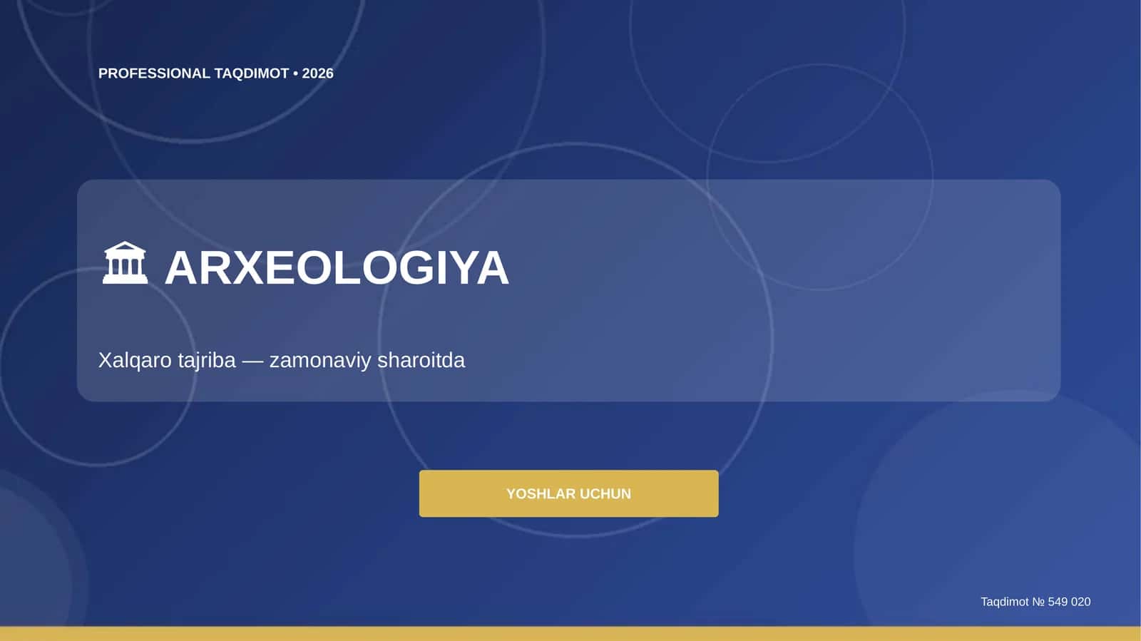 ARXEOLOGIYA 1