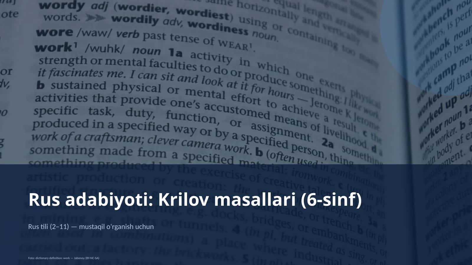 Krilov masallari 1