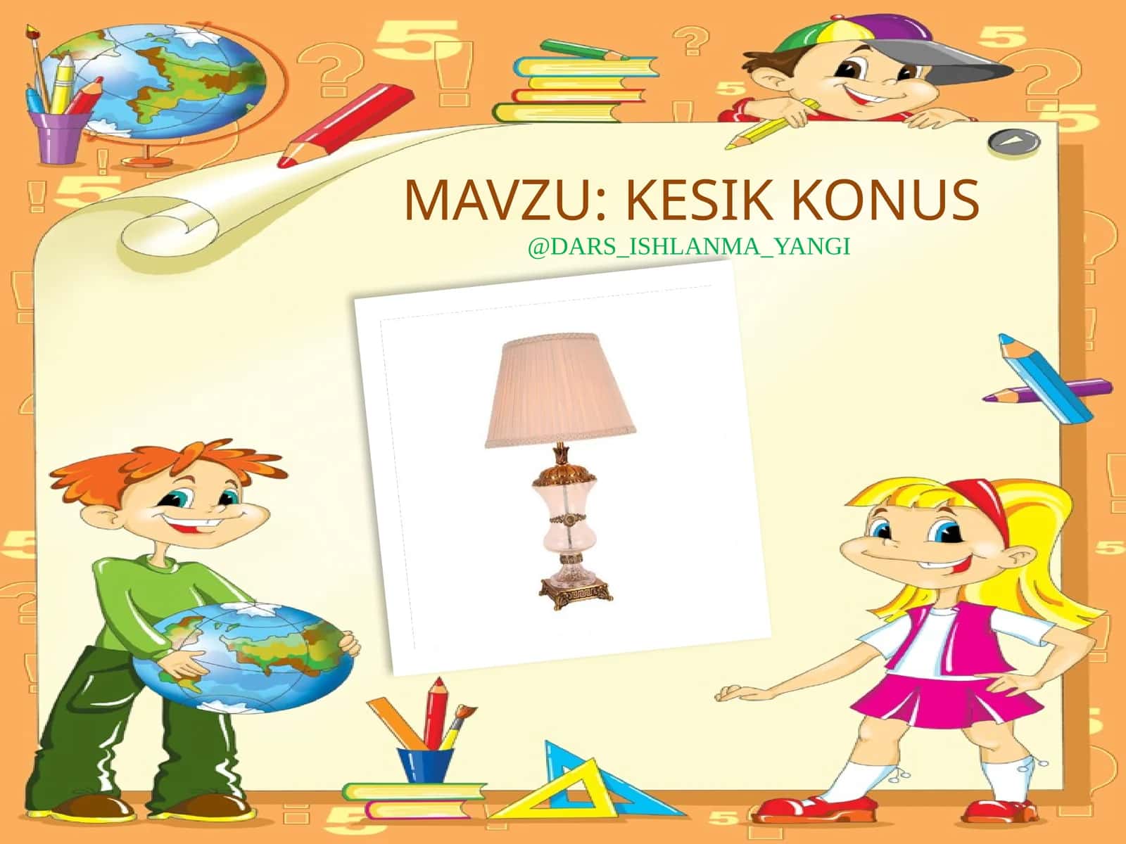 Uchburchaklarning balandligi, yuzini hisoblashning hayotda qo’llanilishi 1