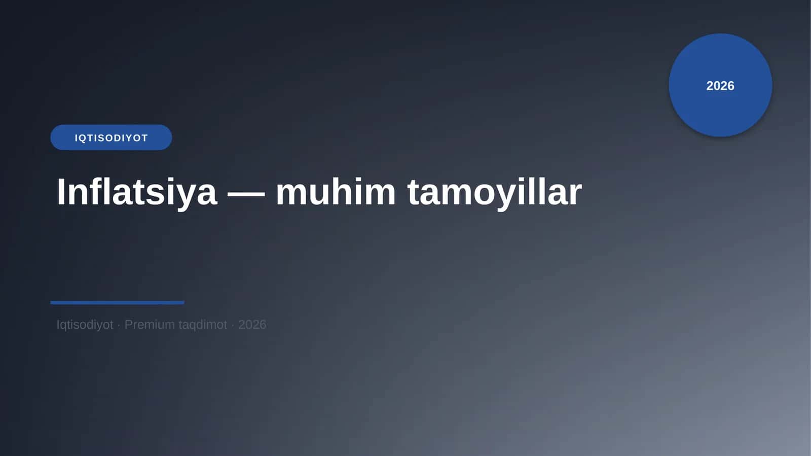 Inflatsiya — muhim tamoyillar 1