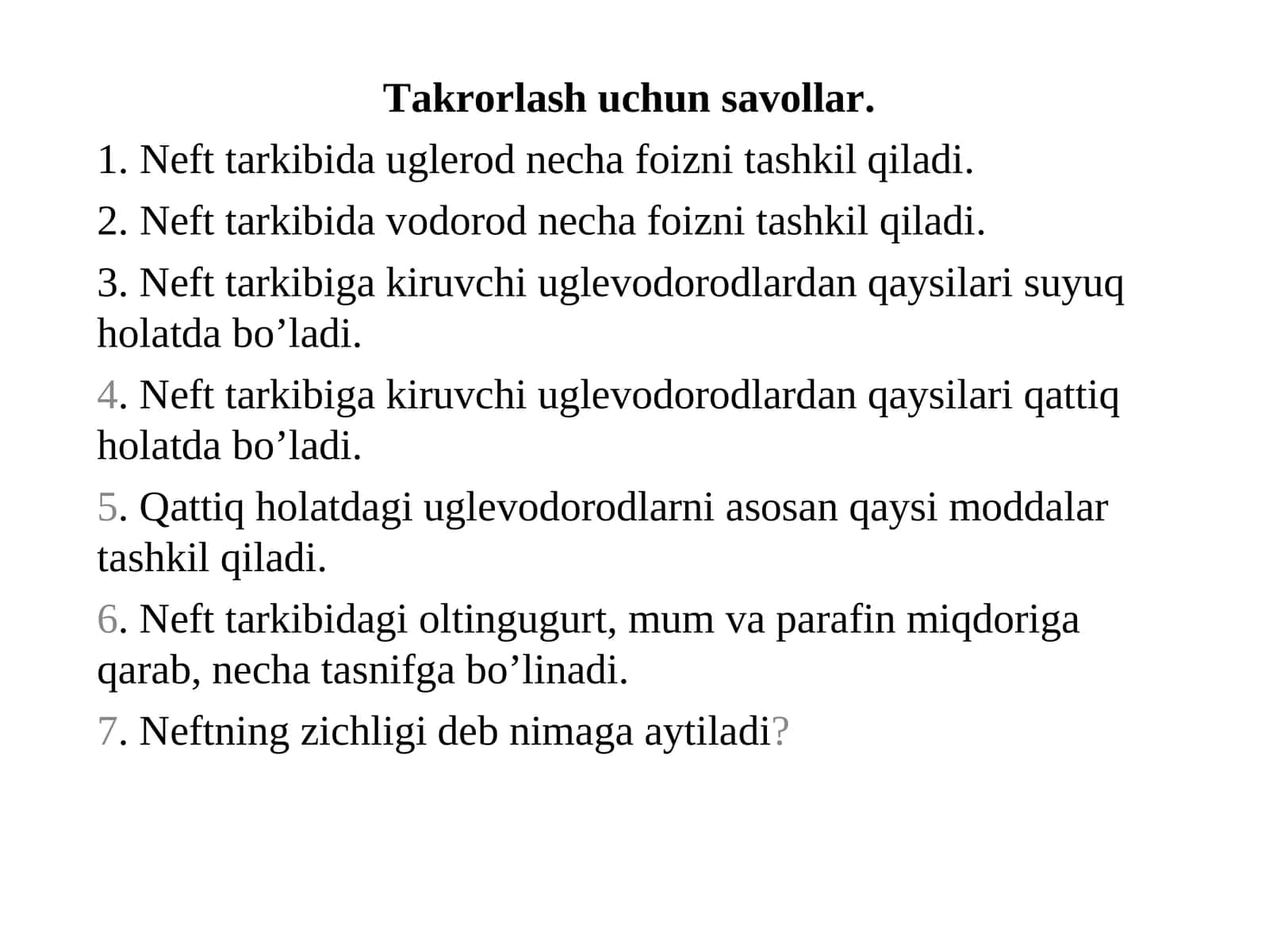 Nеft хоssаlаrini o’rgаnishningfоtоkаlоrimеtriya usuli 1