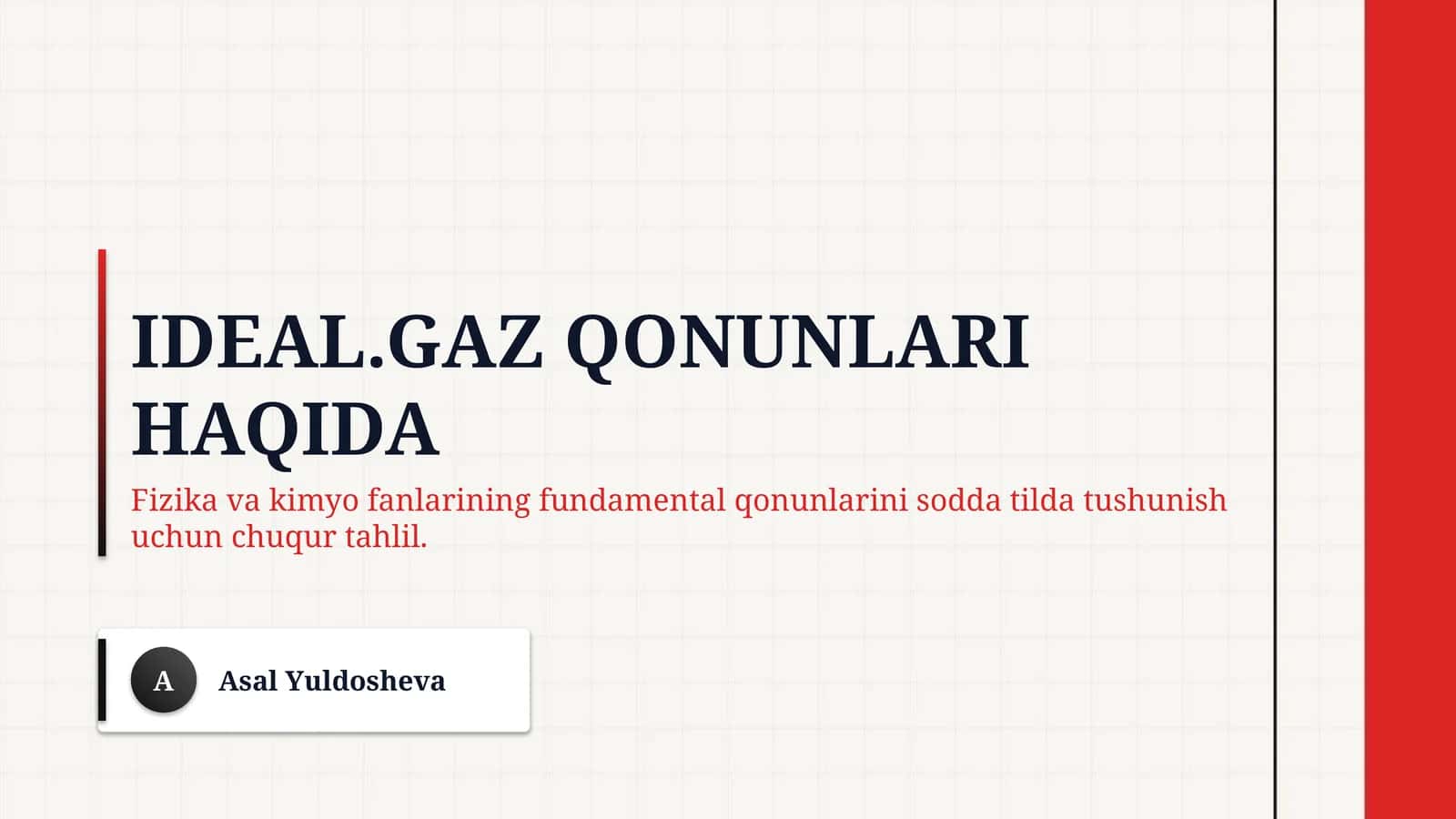 Ideal.gaz qonunlari haqida 1