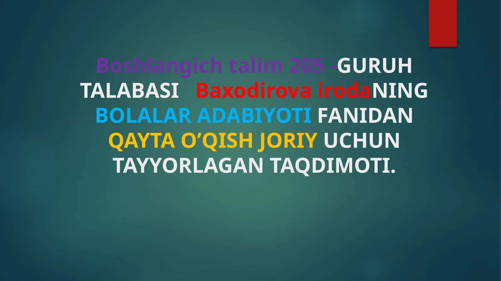 Qambar Õta yev Ozod 1