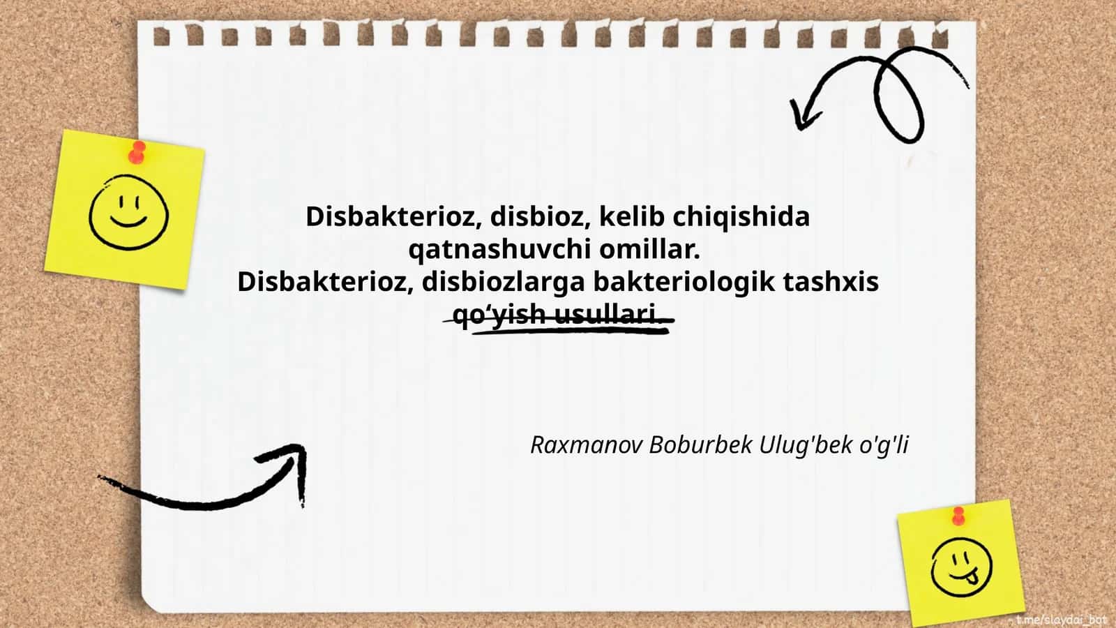 Disbakterioz va disbioz 1