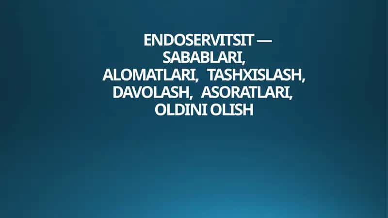 ENDOSERVITSIT 1